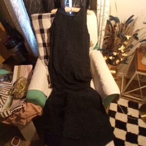 Ralph Lauren Blue And Black Silk Dress
